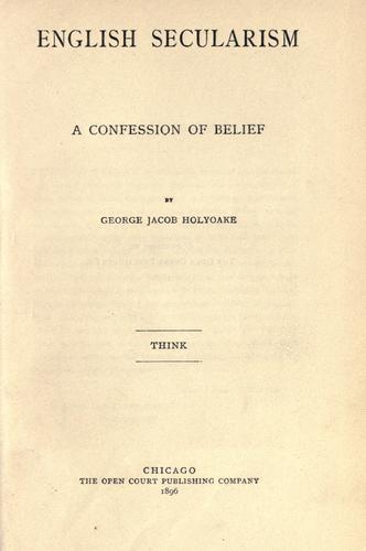 English secularism