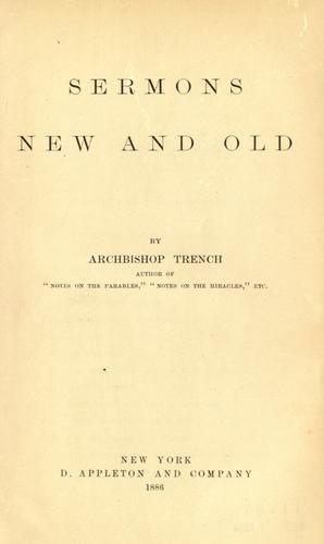 Sermons, old and new
