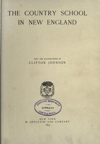 The country school in New England