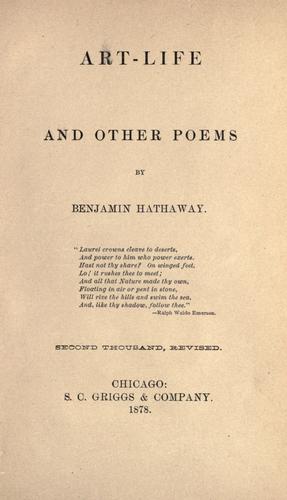 Art-Life And Other Poems