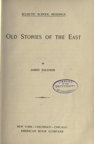 Old stories of the East