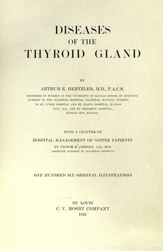 Diseases of the thyroid gland