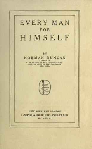 Every man for himself