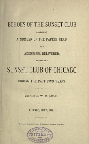 Echoes of the Sunset club
