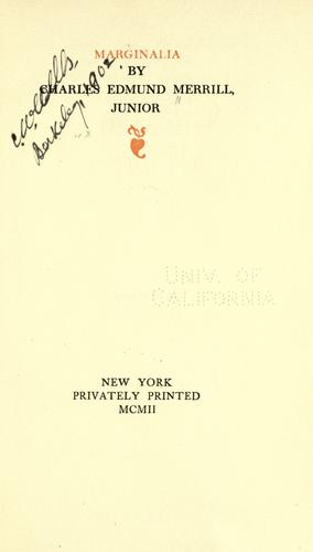 Marginalia