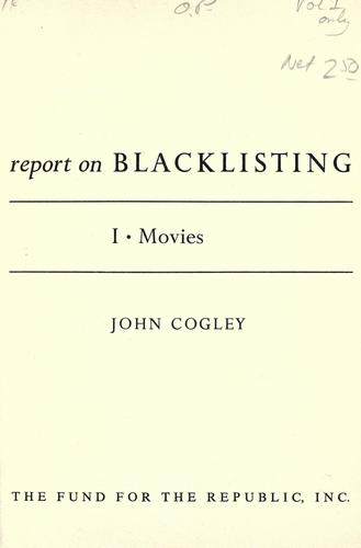 Report on blacklisting