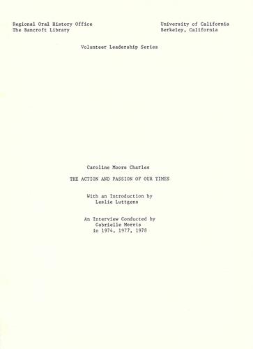 The action and passion of our times