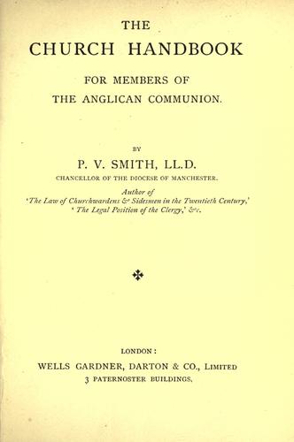 The church handbook