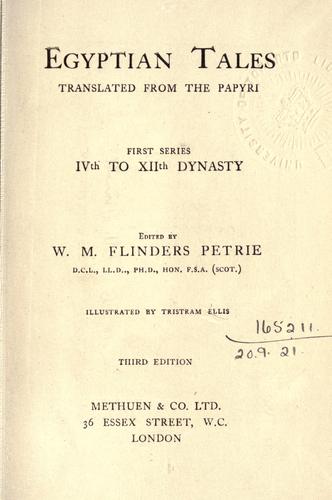 Egyptian tales