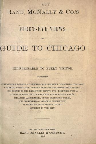 Rand, McNally & Co.'s bird's-eye views and guide to Chicago