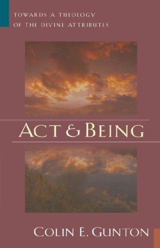 Act and Being