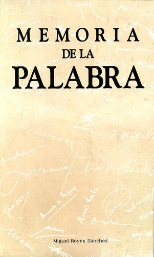 Memoria de la palabra