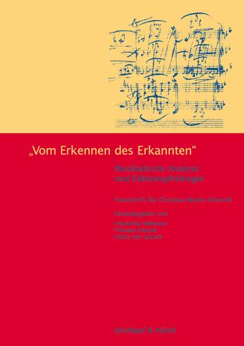 "Vom Erkennen des Erkannten"
