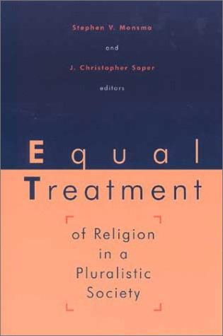 Equal treatment of religion in a pluralistic society
