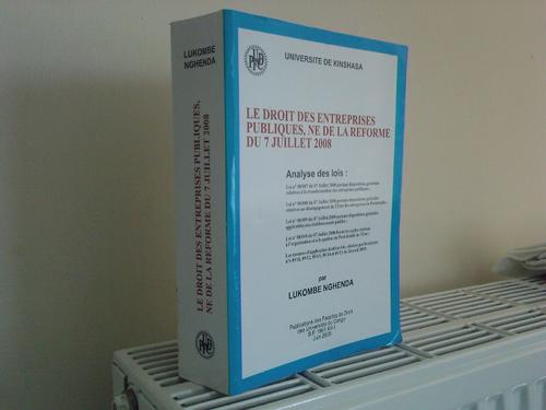 Le Droit des Entreprises Publiques, Né de la Réforme du 07 juillet 2008