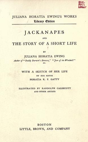 Juliana Horatia Ewing's works