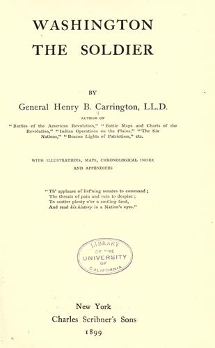 Letters and recollections of George Washington