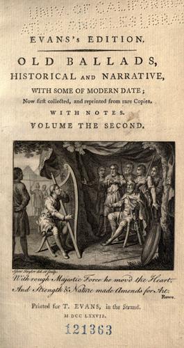 Old ballads