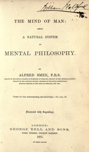 The mind of man