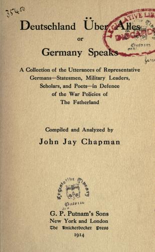 Deutschland über alles