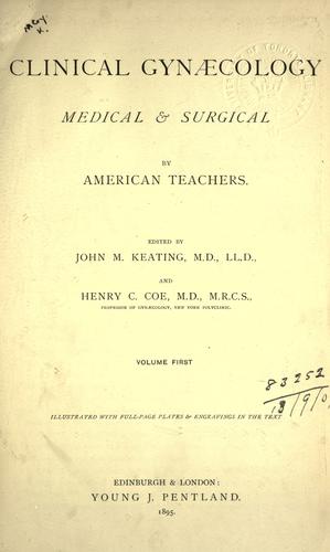 Clinical gynaecology