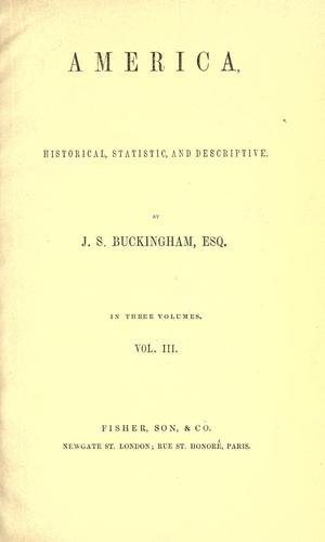 America, historical, statistic, and descriptive
