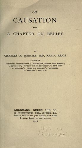 On causation