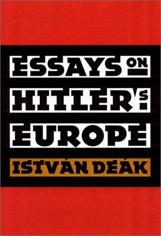 Essays on Hitler's Europe