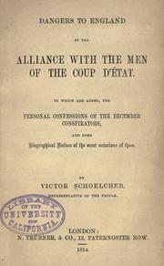 Dangers to England of the alliance with the men of the coup d'état