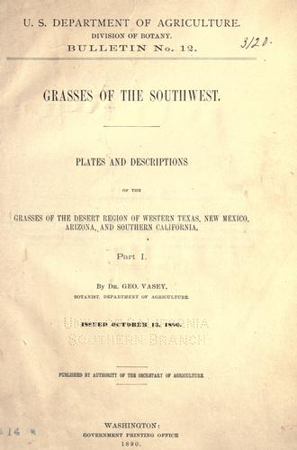 Grasses of the Southwest