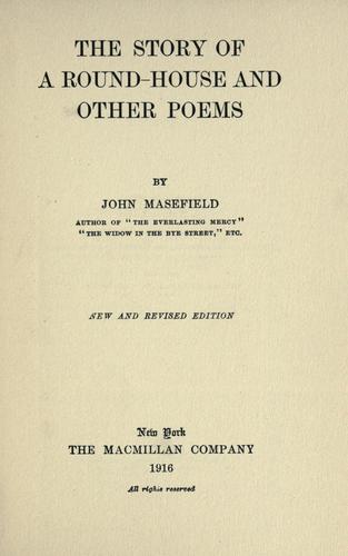 The story of a round-house, and other poems