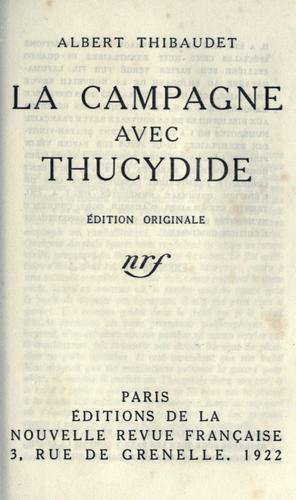 La campagne avec Thucydide