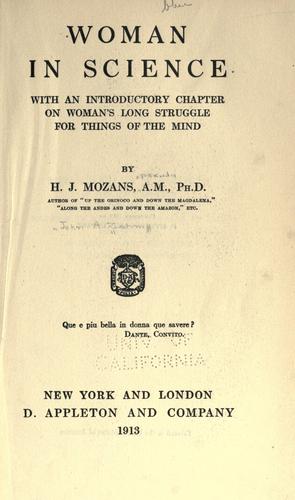 Woman in science