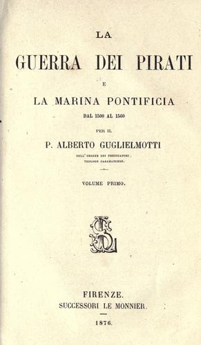 La guerra dei pirati e la marina pontificia dal 1500 al 1560