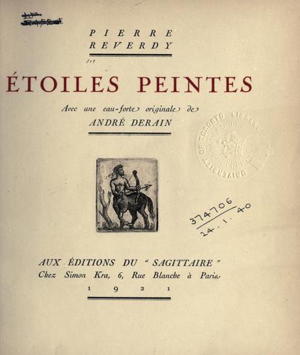 Etoiles peintes