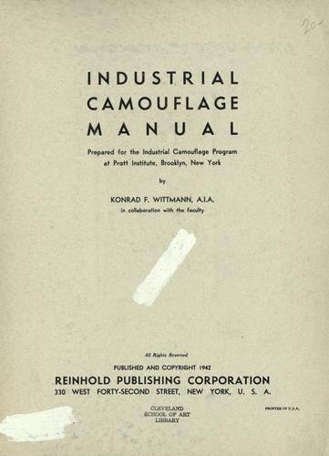 Industrial camouflage manual