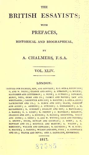 The British essayists