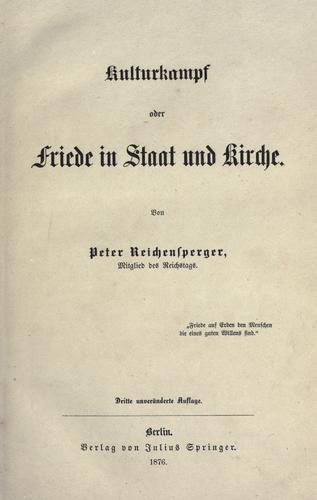 Kulturkampf