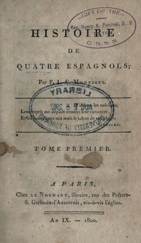 Histoire de quatre Espagnols