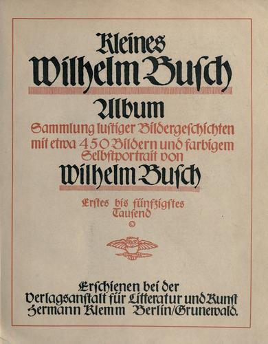 Kleines Wilhelm Busch Album