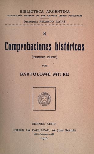 Comprobaciones históricas