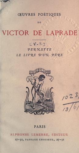 Oeuvres poétiques