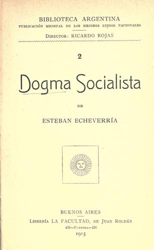 Dogma socialista de Esteban Echeverría
