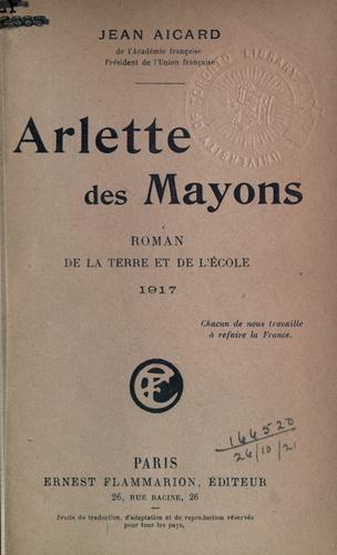 Arlette des Mayons
