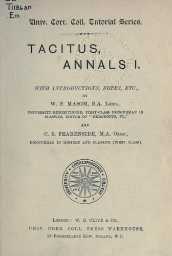 Annals I