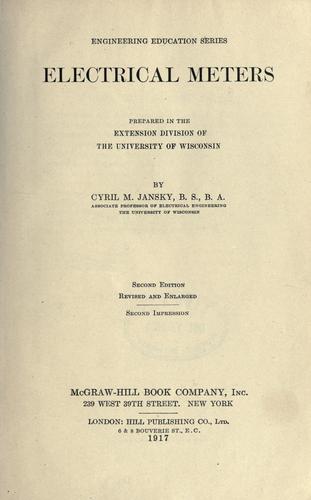 Electrical meters