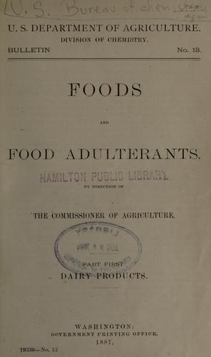Foods and food adulterants