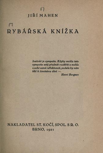 Rybáská kníka