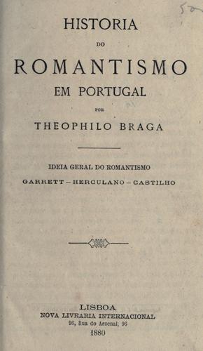 História do romantismo em Portugal