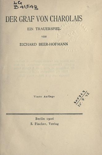 Der Graf von Charolais